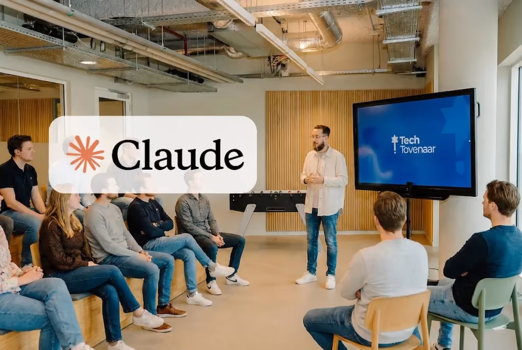 Claude AI training: deelnemers leren werken met Anthropic's AI-assistent