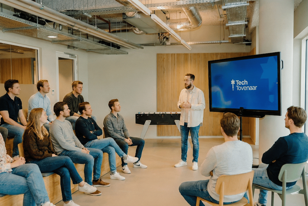 AI training in-company of remote door TechTovenaar