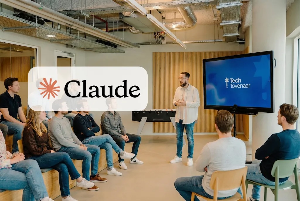 Claude AI training — deelnemers leren werken met Anthropic's AI-assistent
